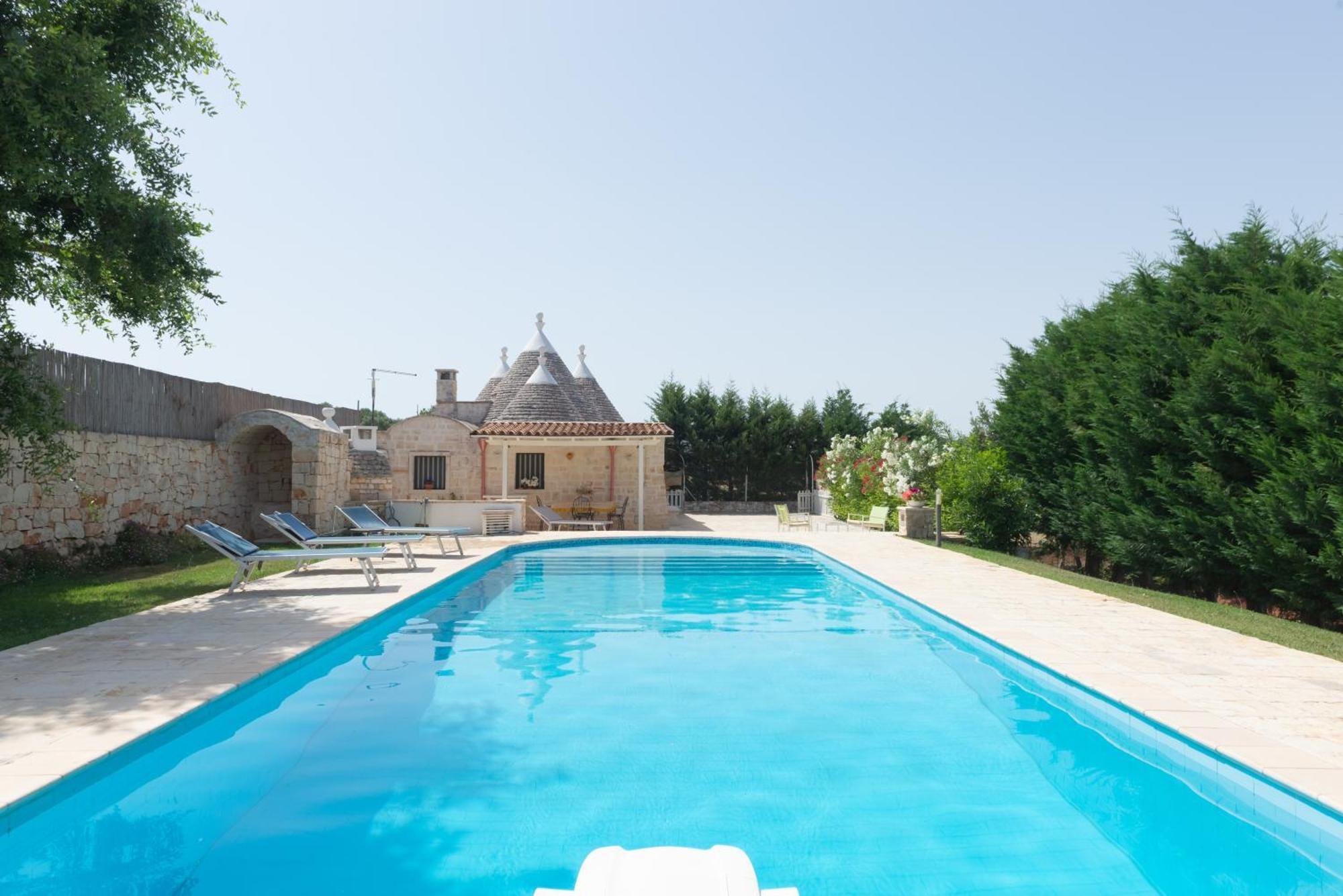 Villa Trullo Filippo With Exclusive Pool Cisternino Exterior foto