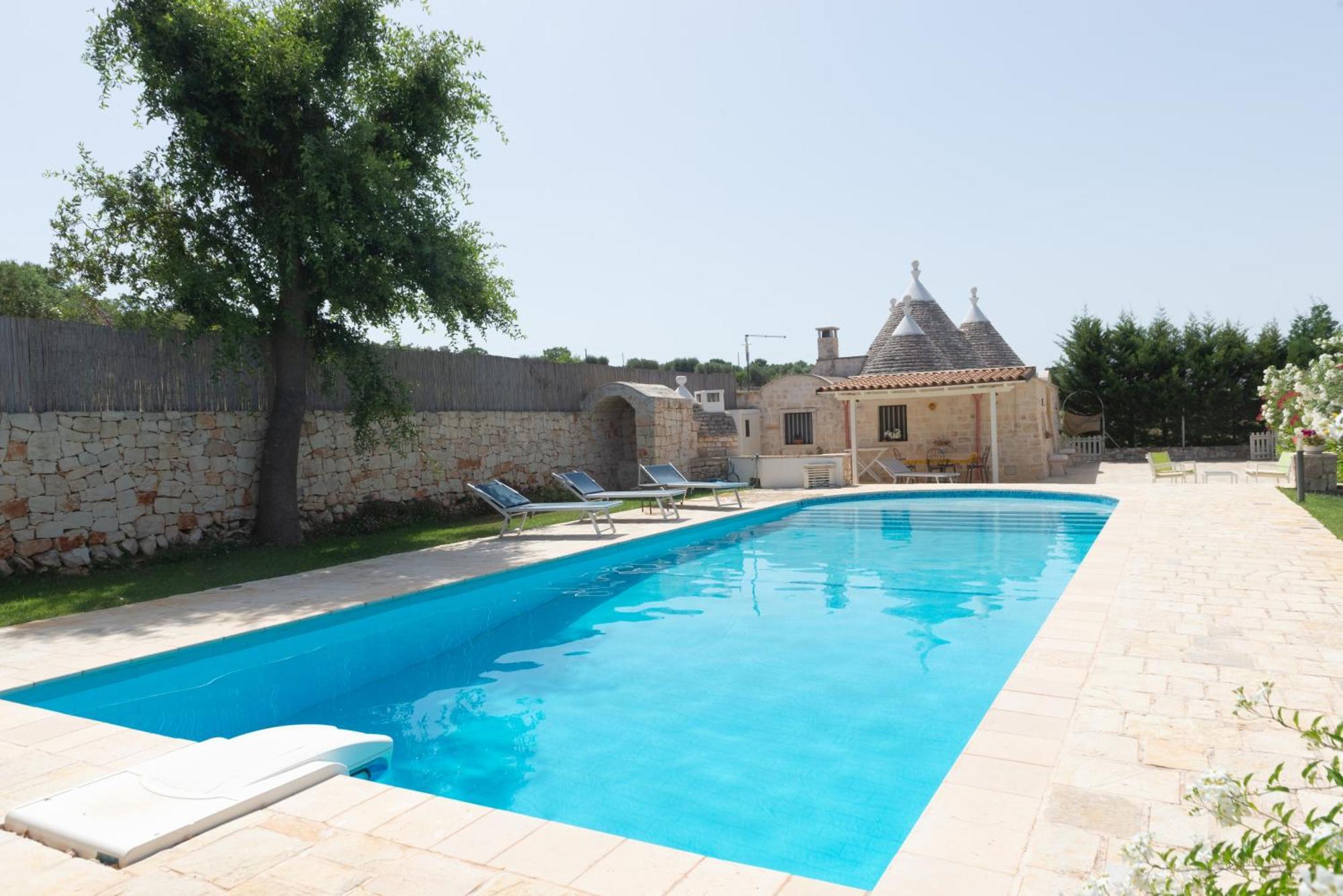 Villa Trullo Filippo With Exclusive Pool Cisternino Exterior foto