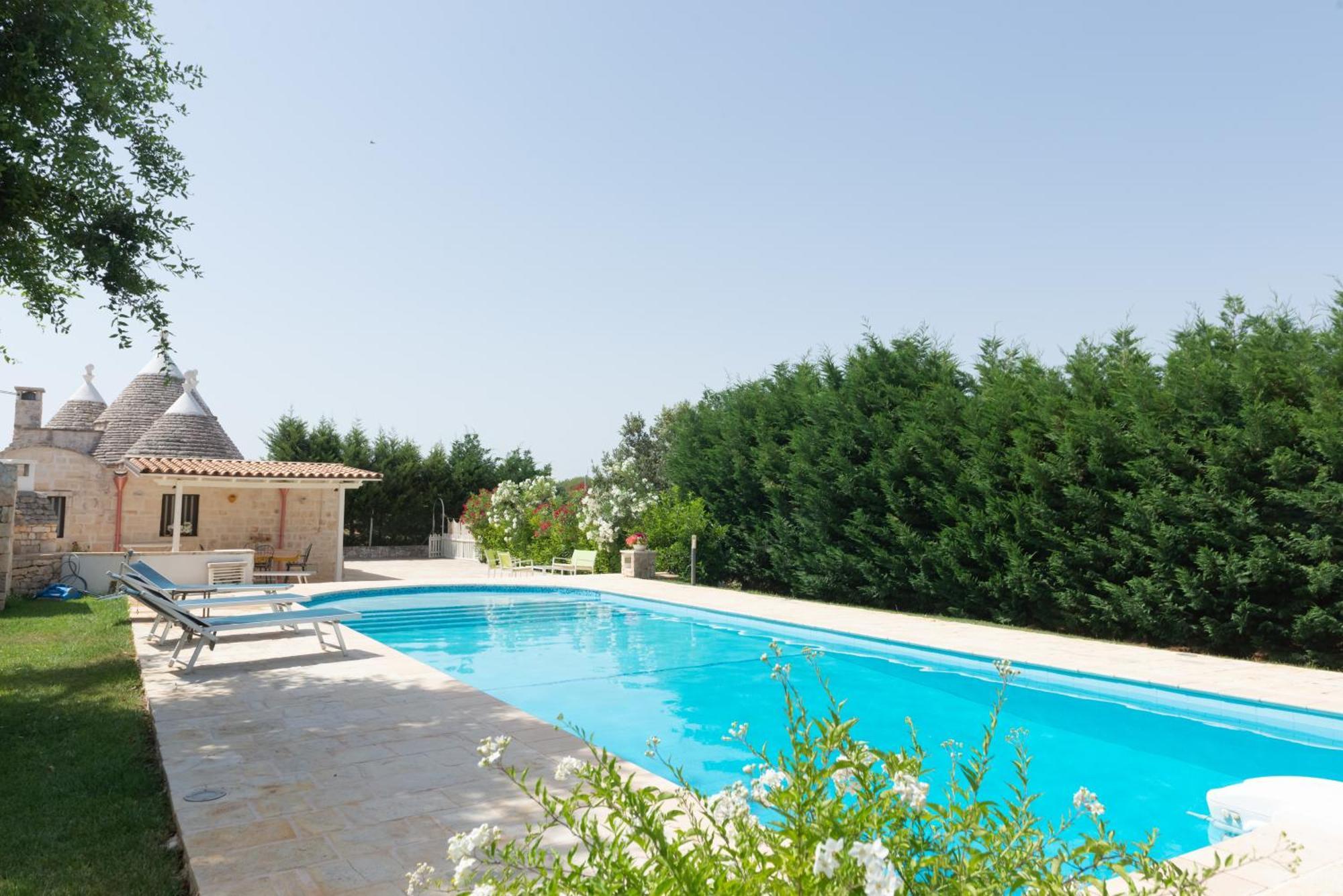 Villa Trullo Filippo With Exclusive Pool Cisternino Exterior foto