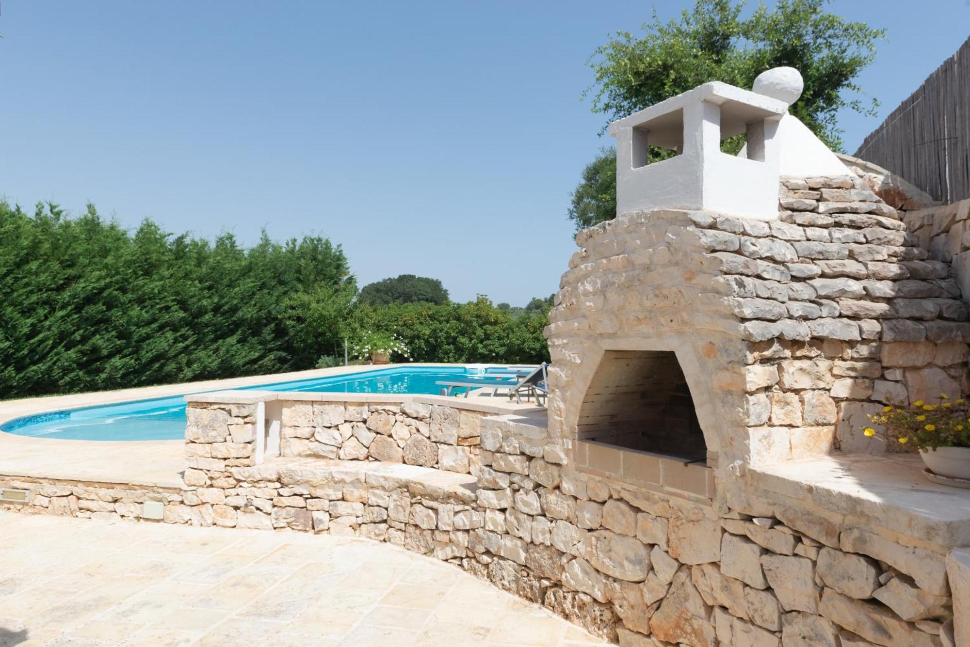 Villa Trullo Filippo With Exclusive Pool Cisternino Exterior foto